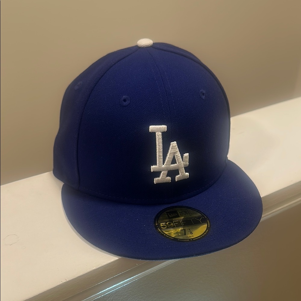 Blue LA Baseball Cap